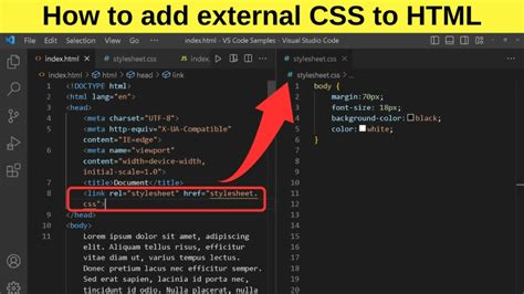 ways to include css in html