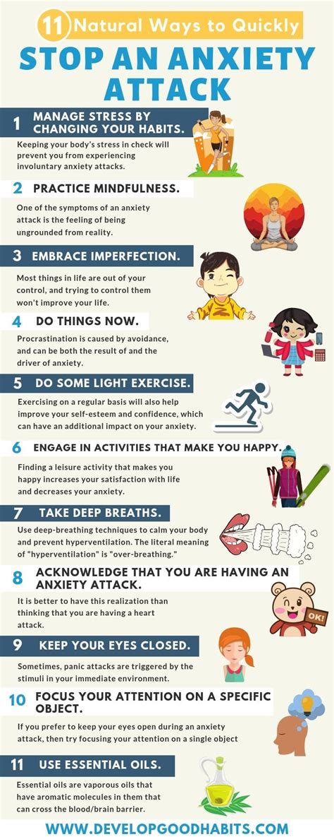 ways to stop anxiety attacks