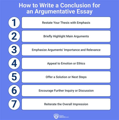 ways to write a conclusion