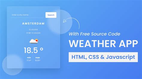 weather app in react js with source code