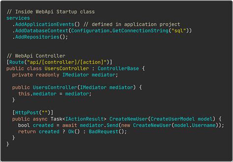 web application code example