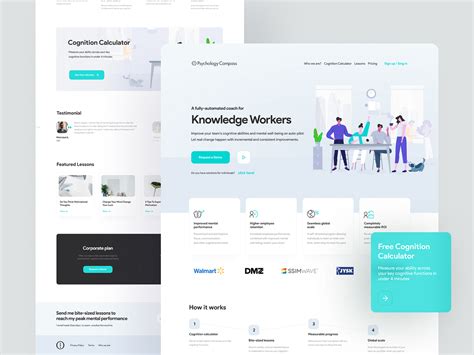 web design card examples