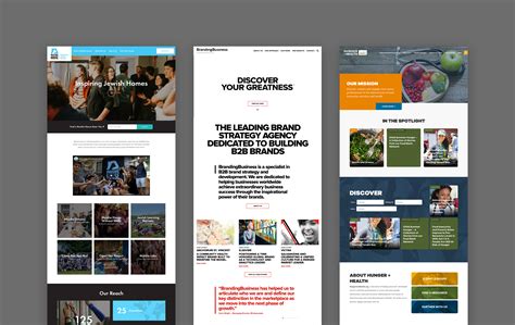 web design project examples