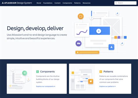 web design system examples