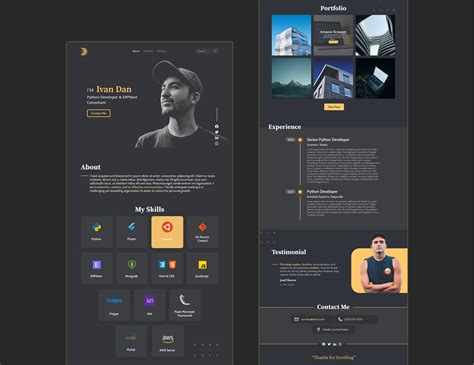 web developer portfolio ideas
