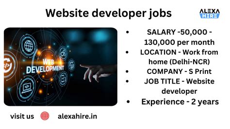 web development work from home jobs