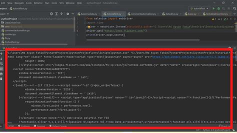 web scraping using selenium python tutorial