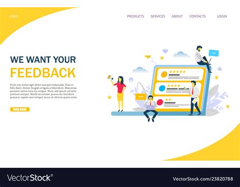 website feedback page examples