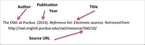 website reference example apa