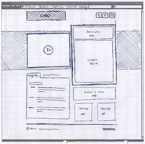 website sketch examples