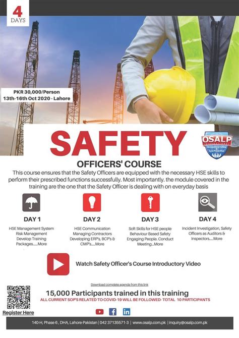 well qualified explosive safety officer training