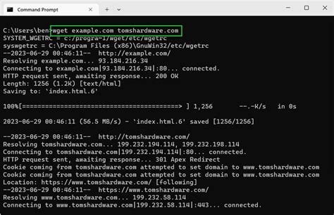 wget command line