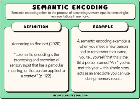 what's semantic encoding