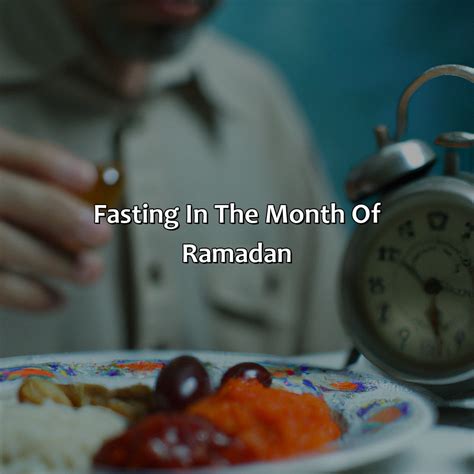 what's the purpose of fasting in ramadan