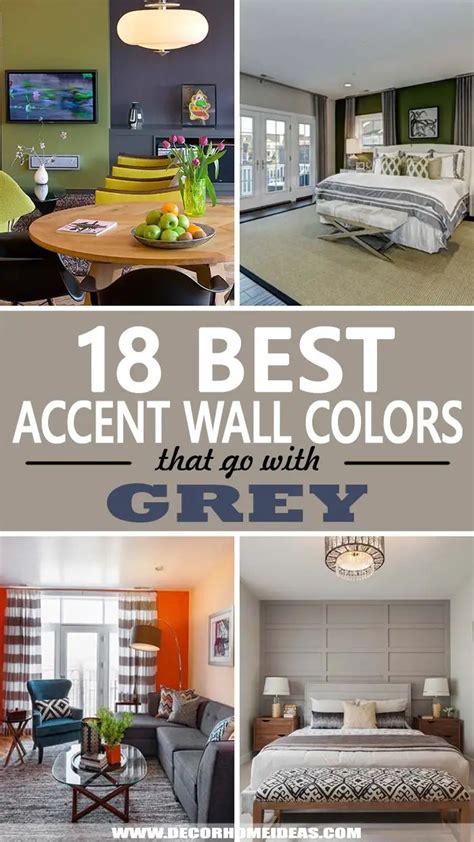 what accent color goes with black and grey