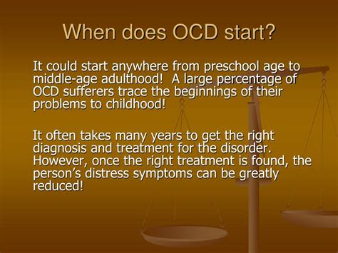 what age does ocd start