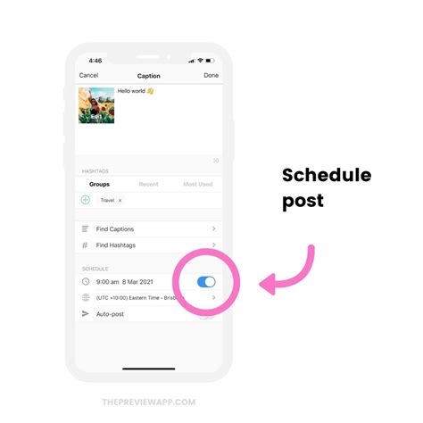 what app can i use to schedule instagram posts