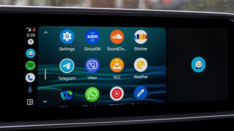 what apps appear on android auto