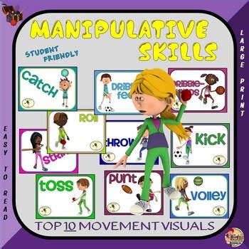 what are 5 examples of manipulative skills