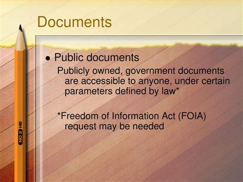 what are considered public documents