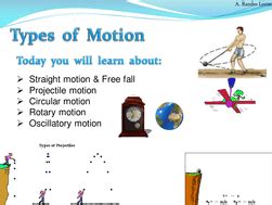 what are different types of motion define each type of motion with examples from daily life