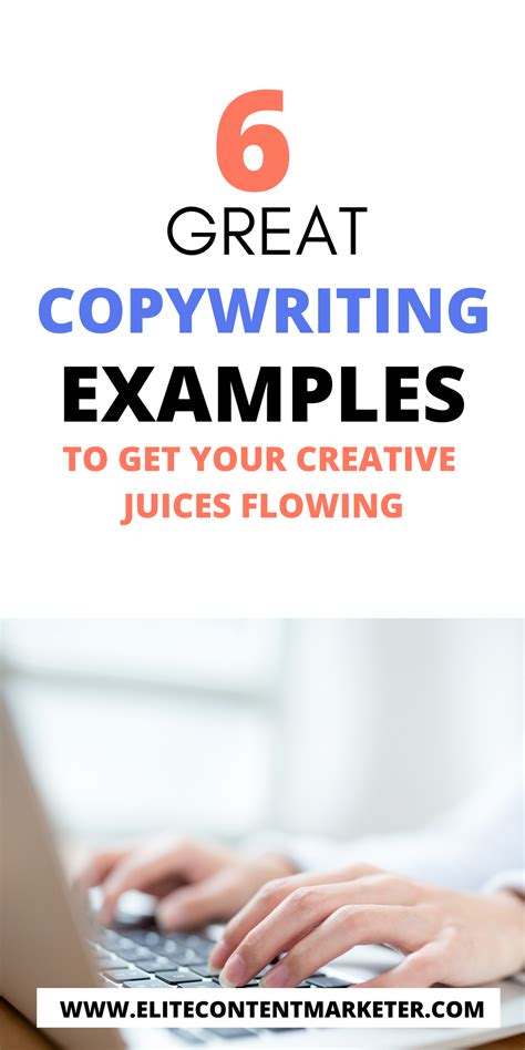 what are examples of copywriting