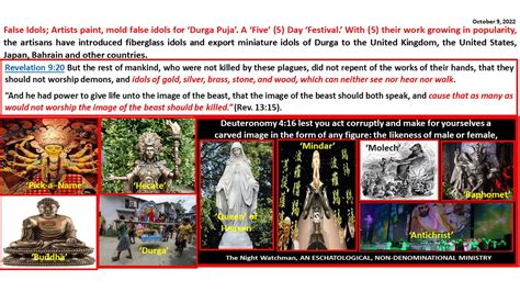 what are examples of false idols