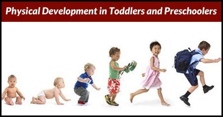 what are examples of physical development in toddlers