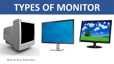 what are five uses of a computer monitor