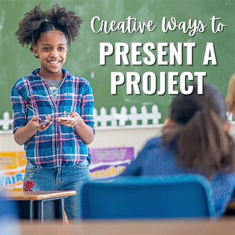 what are good ways to present a project