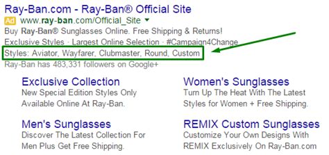 what are google structured snippets