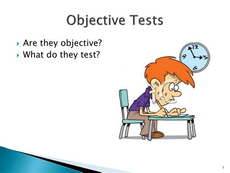 what are objective tests