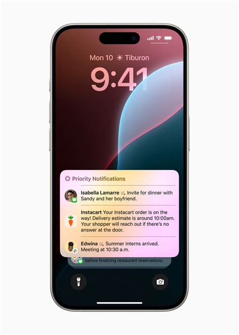 what are priority notifications on iphone