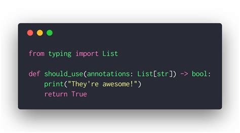 what are python type hints