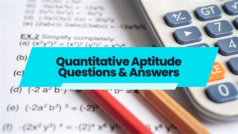 what are quantitative ability questions