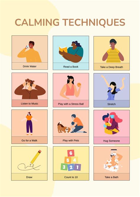 what are some calming techniques