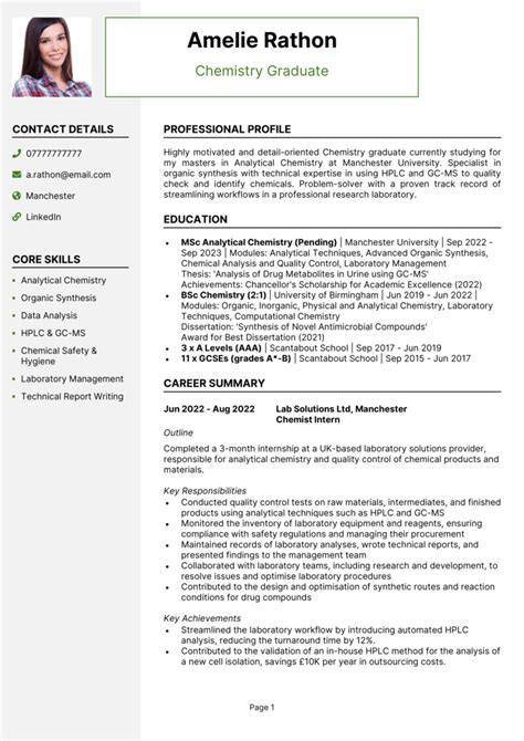what are some examples of cv