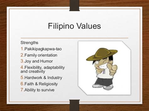 what are some examples of filipino values