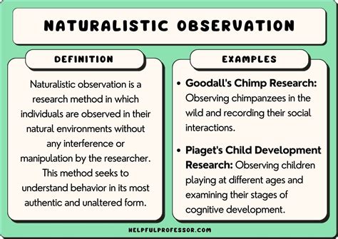 what are some examples of observations