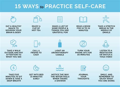 what are some self care practices