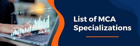what are specialization in mca