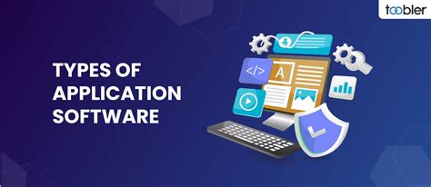what are the 20 types of application software with examples