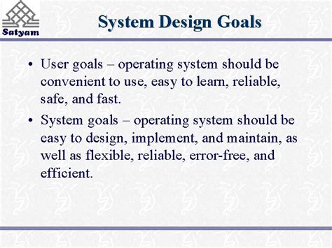 what are the 3 main goals of operating system