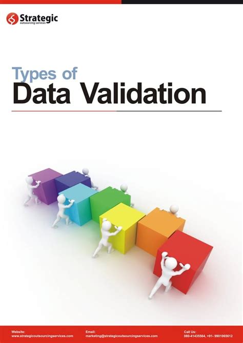 what are the 3 types of data validation