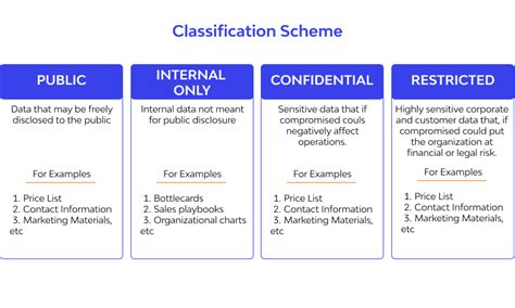 what are the 4 types of data classification with examples