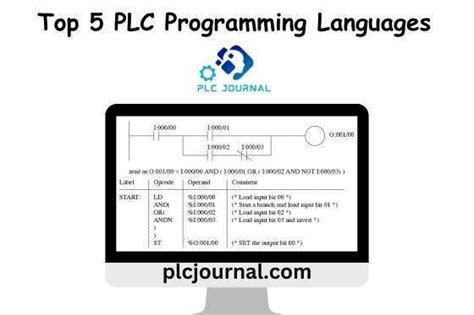 what are the 5 plc programming languages
