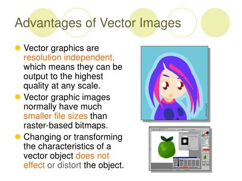 what are the advantages of vector graphics over bitmap