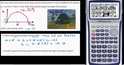 what are the applications of quadratic function in real life