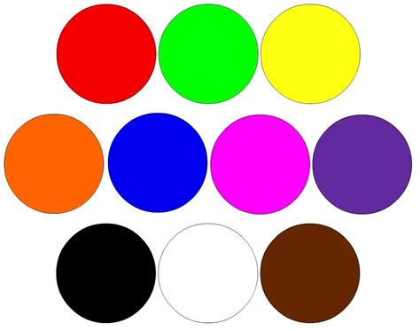 what are the basic colors