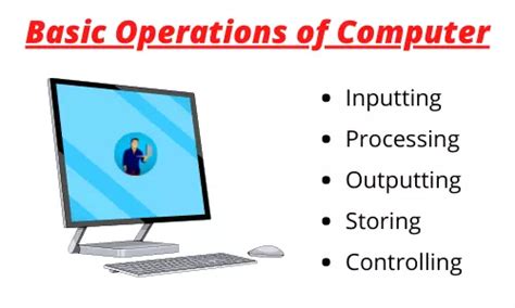 what are the basic operations of a computer